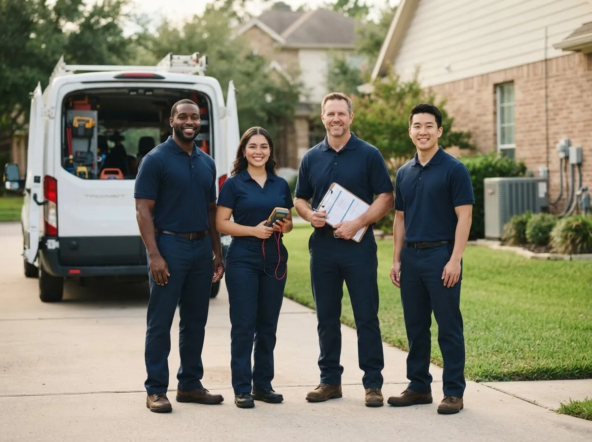 Certified HVAC technician near Round Top, TX